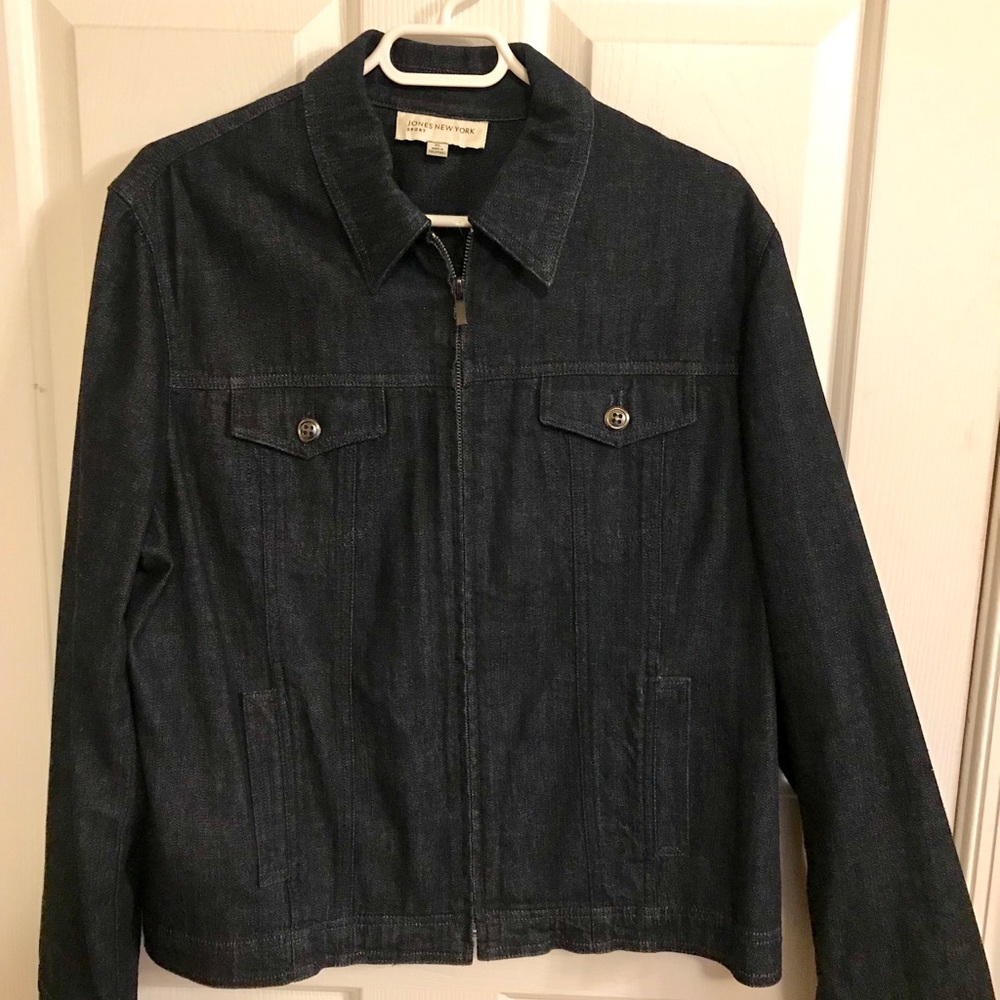 Jones NY Jean jacket. Like new!